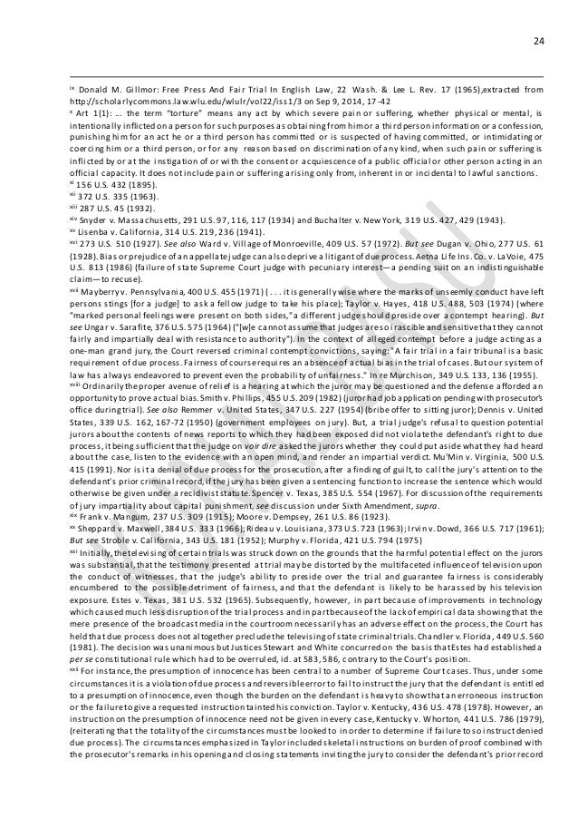 The concept of fair trial essay what is a fair trial in short